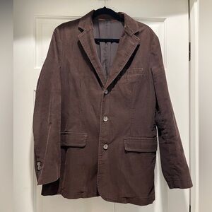 Men’s J. Crew Dark Brown Corduroy Jacket. Size M.